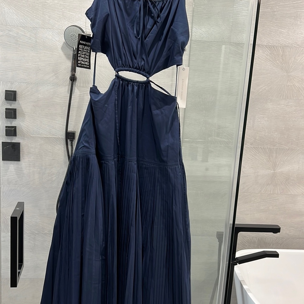 Jonathan simkhai navy dress